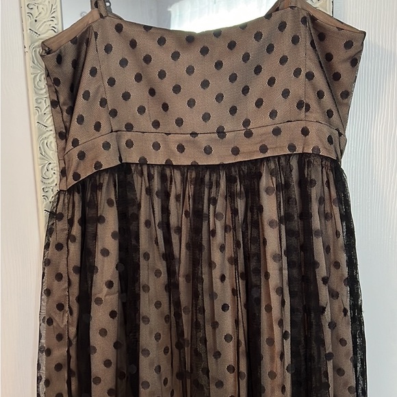 Fossil Black Polka Dot Dress - Picture 2 of 3